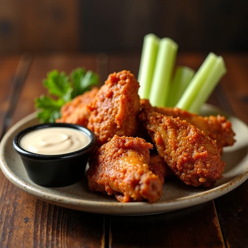 Sawbuck's signature chicken wings